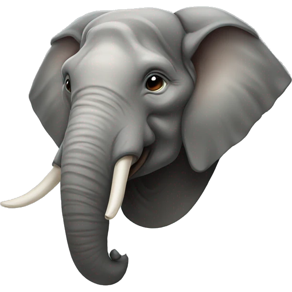 Russian Elephant head emoji