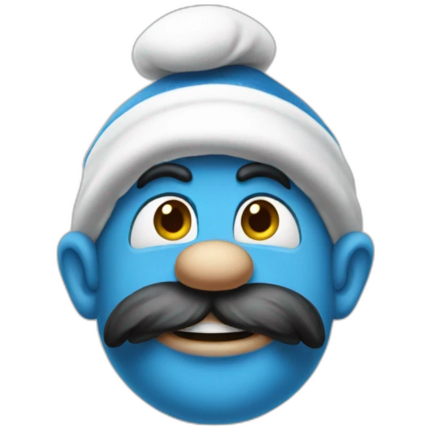 smurf emoji