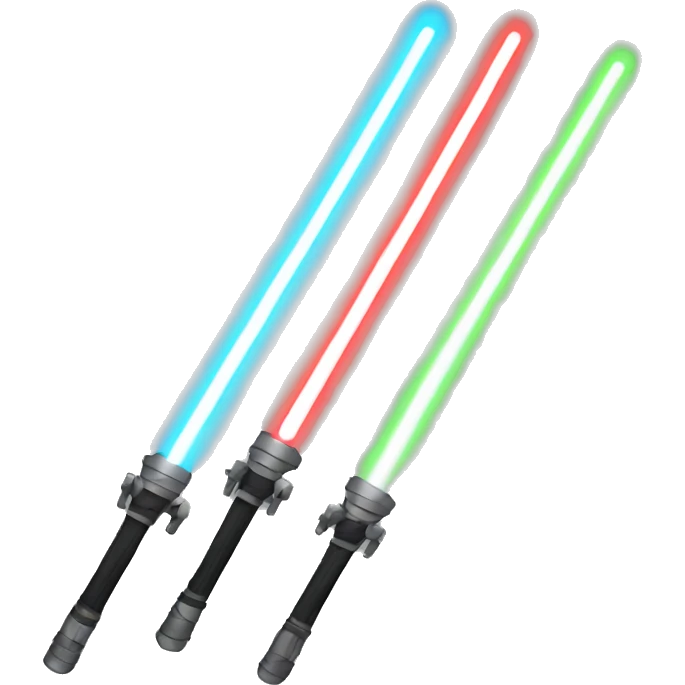 Lightsabers  emoji