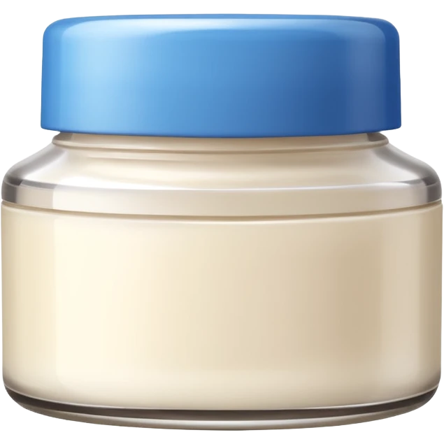 face cream jar skincare product emoji