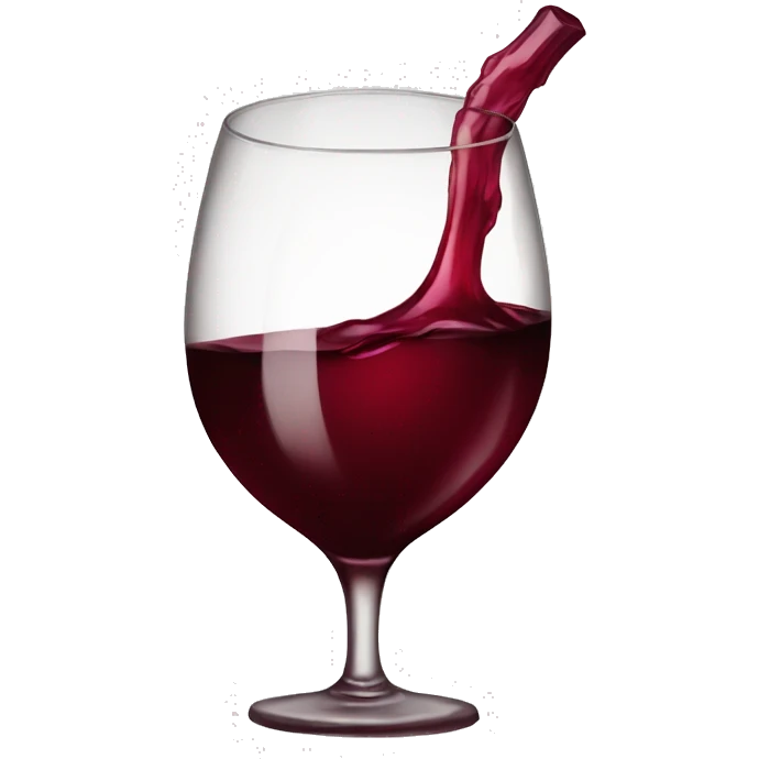 Wine red heart emoji
