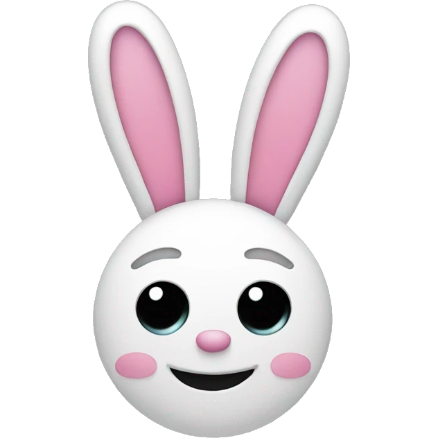 smiley face with the bunny ears emoji
