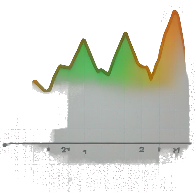 charts down  emoji