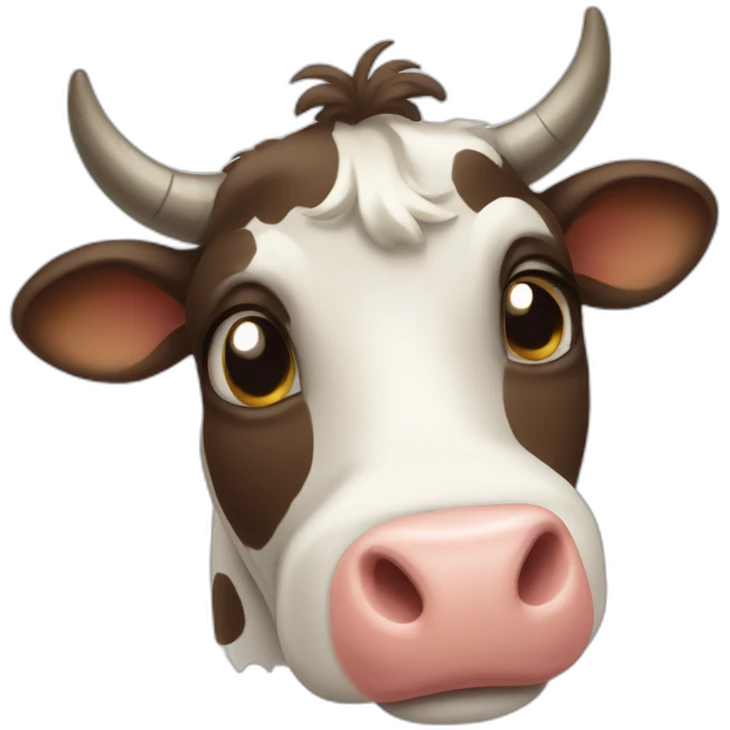cow that burps emoji