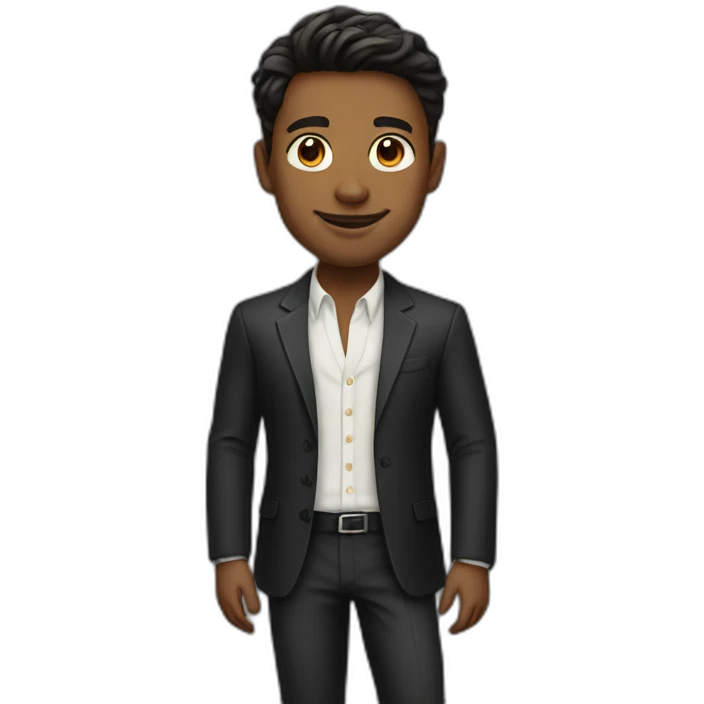 Rich young man  emoji