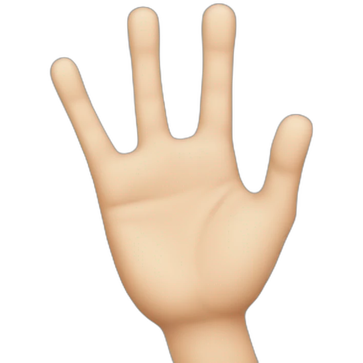 hand easy fingers emoji