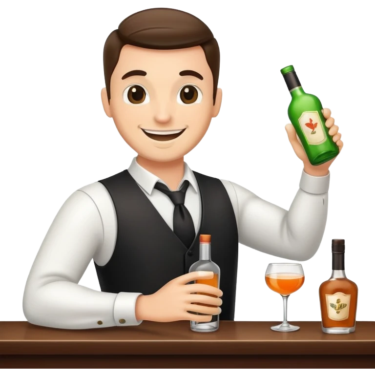 Бармен шоу emoji