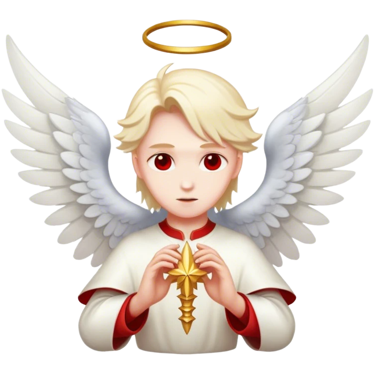6 winged seraphim red emoji