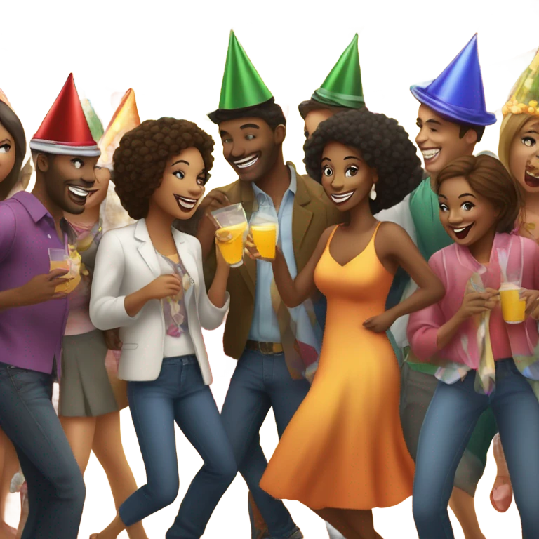 Style party  emoji