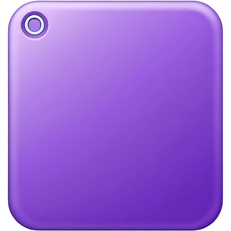 purple empty letter card emoji