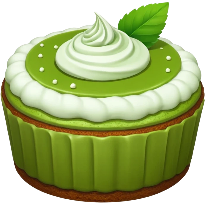 matcha cake emoji