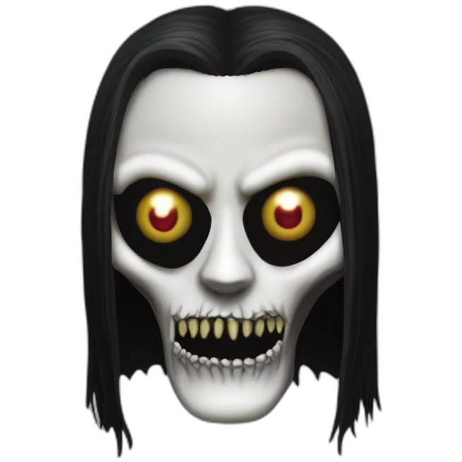 Joey Jordison Slipknot with this style : hardcore creepy gothic emoji