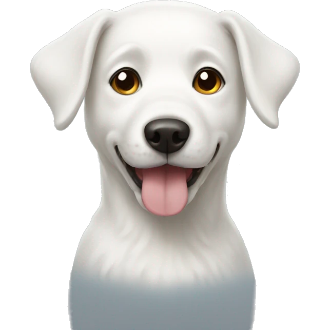 White dog emoji
