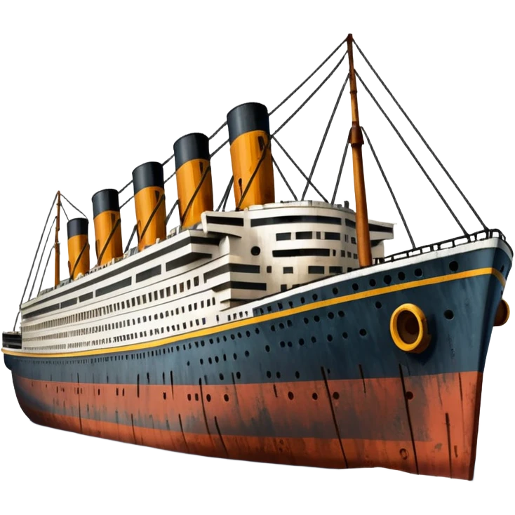 Make the Titanic emoji