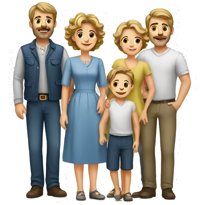 European Family  emoji