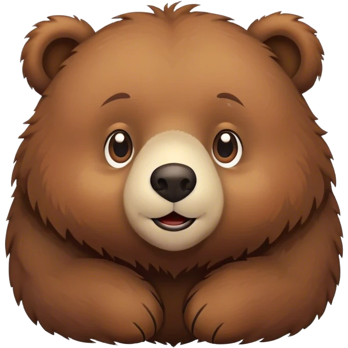 cute bear emoji