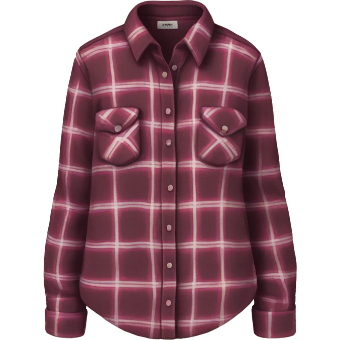 Girlie Flannel shirt  emoji