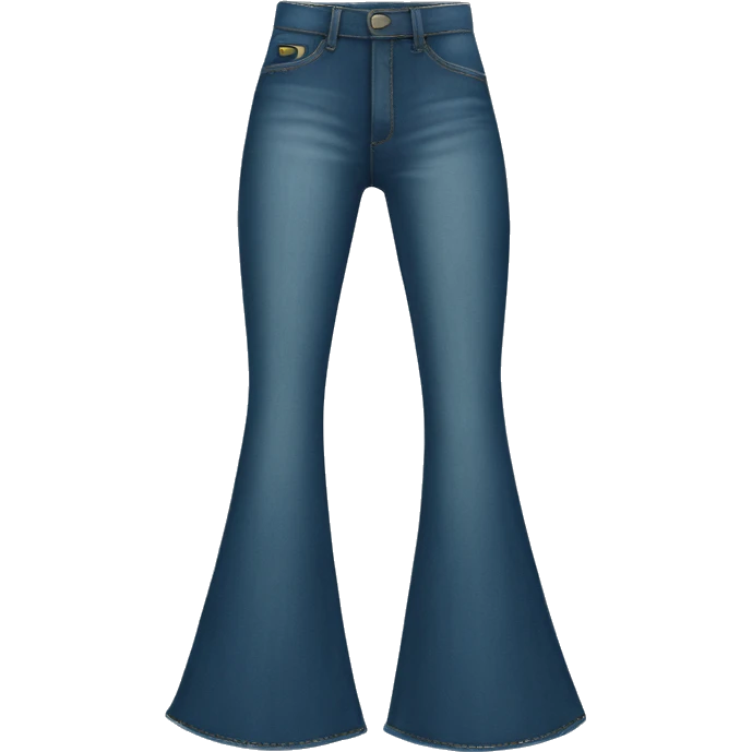 Bell bottom jeans emoji