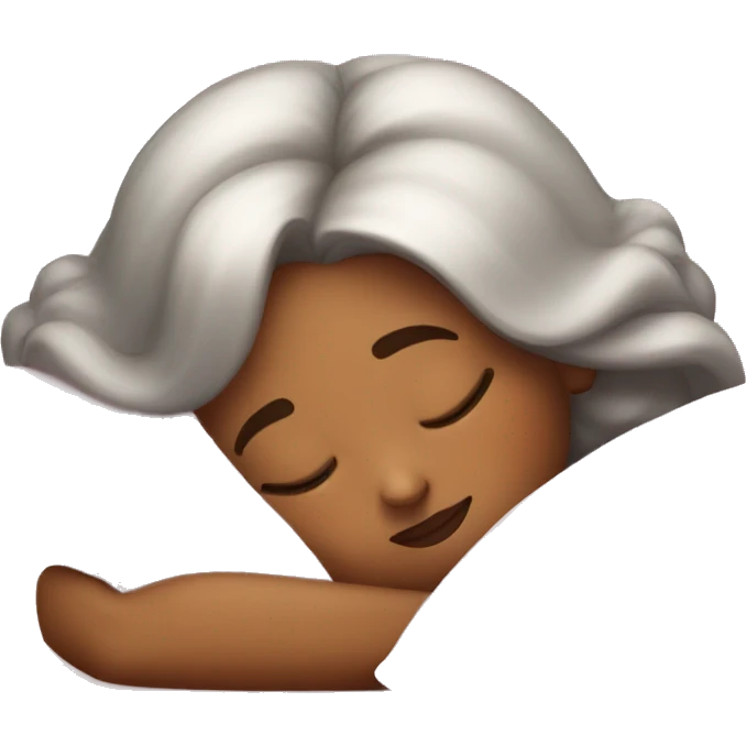 coquette girl sleeping emoji