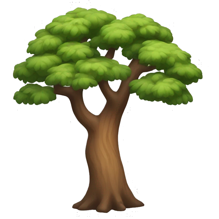 Forest pine tree  emoji