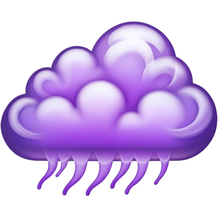 purple smokin emoji
