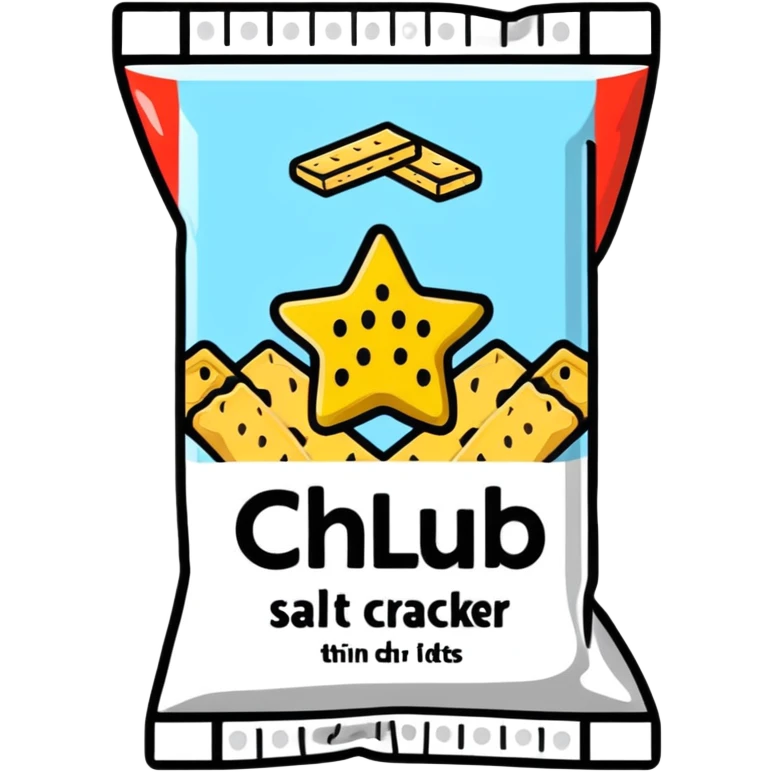 Club Social salt cracker pack emoji