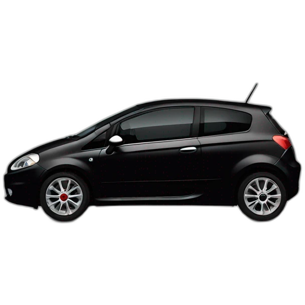 Fiat Grande punto nera emoji