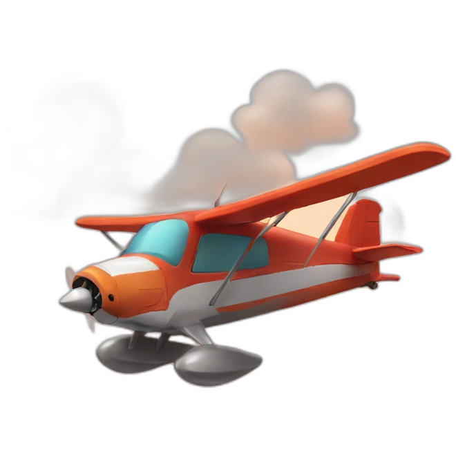 red-panda-fly-with-plane emoji