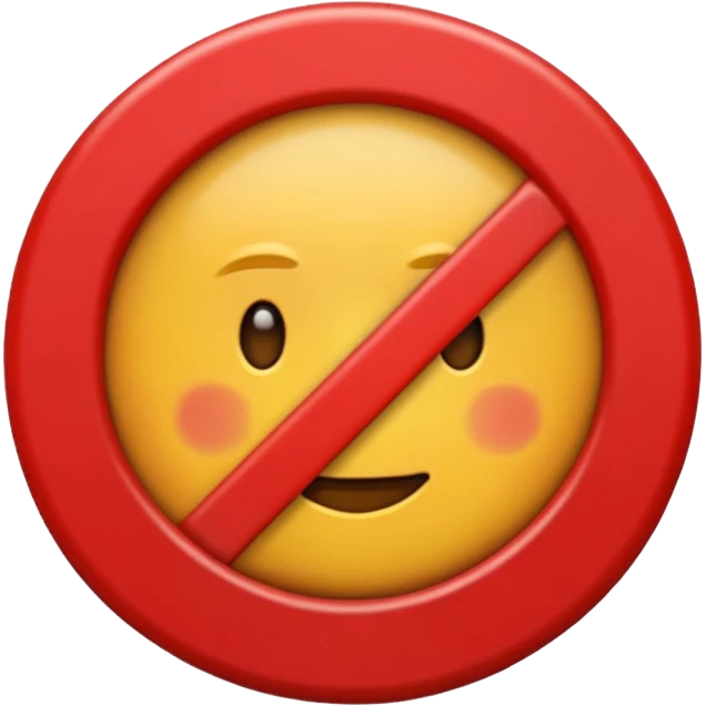Vreau un emoji cu stop  emoji