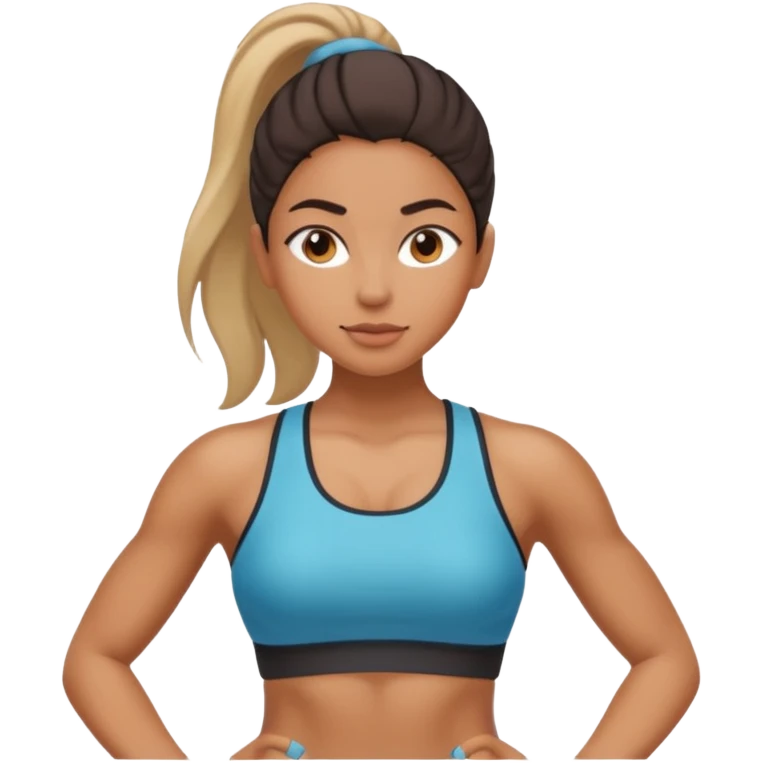 Gym girl emoji