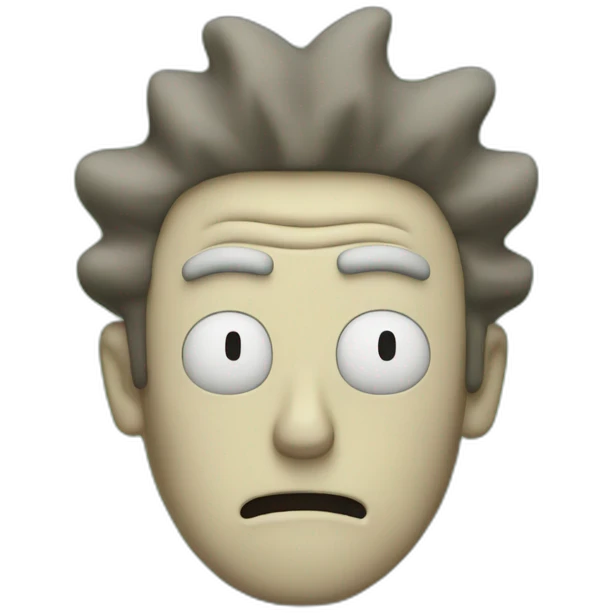 Rick from Rick and Morty emoji