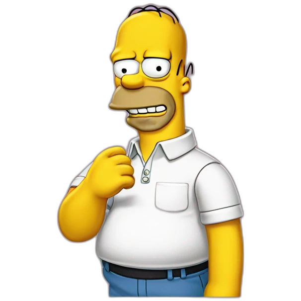 Homer simpson emoji