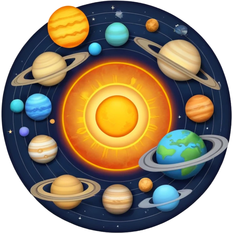Solar System emoji