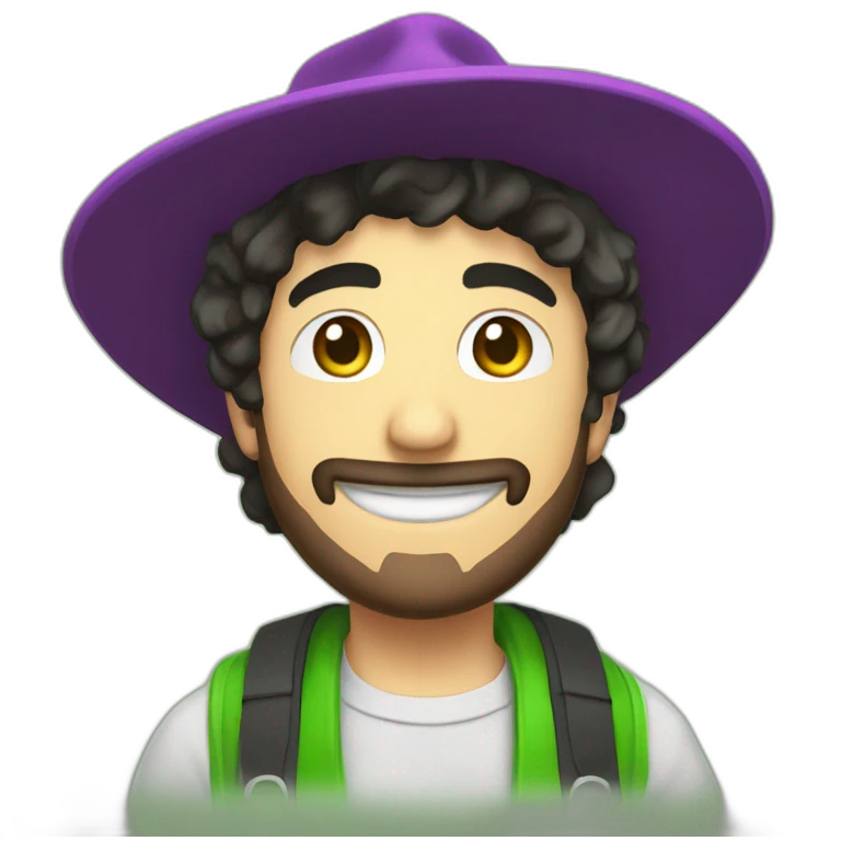 vinny vinesauce with a hat emoji