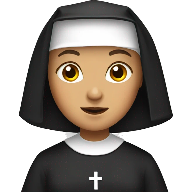Catholic nun emoji