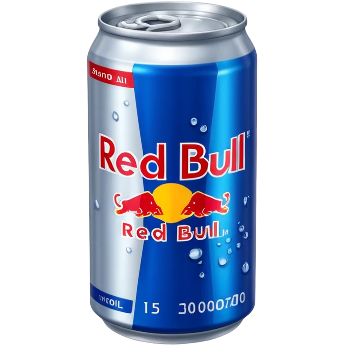 Lattina di latta di RedBull emoji