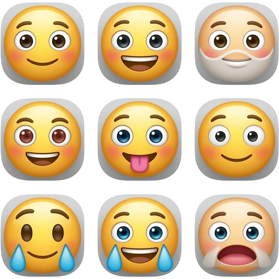 Bimojis que no existan actualmente con expresiones iPhone emoji