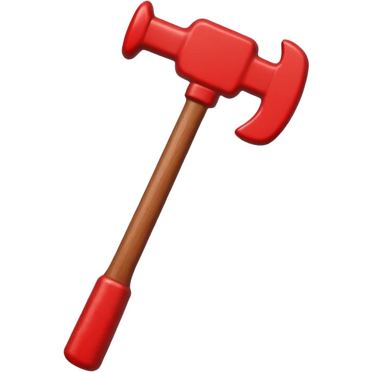 toy hammer emoji