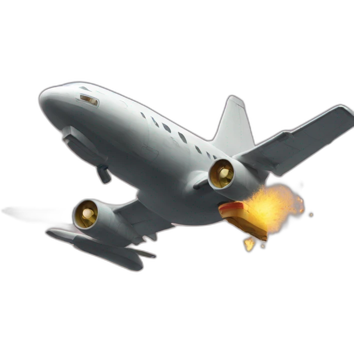 Crash d'avion emoji