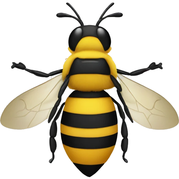 good bee at work emoji