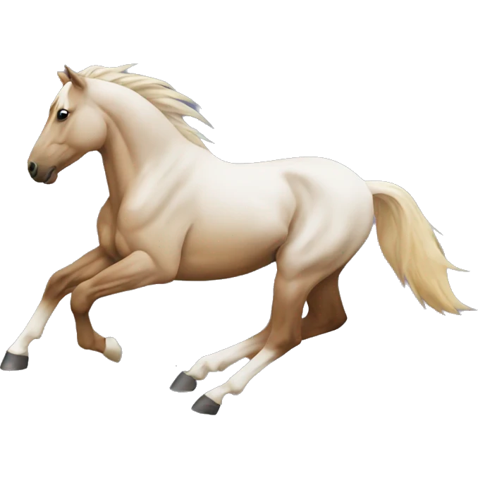 Mustang logo running horse  emoji