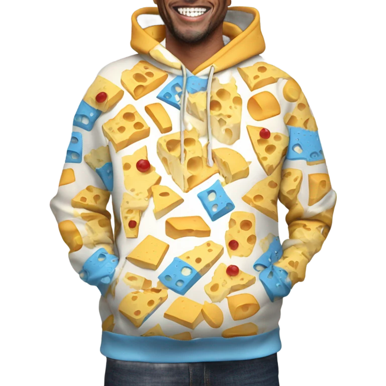 Cheese hoodie  emoji