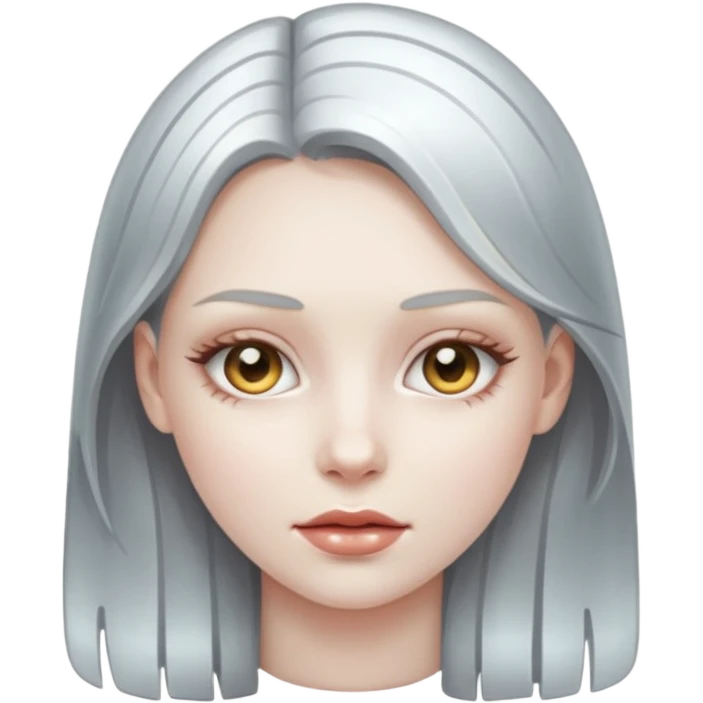 metal girl emoji