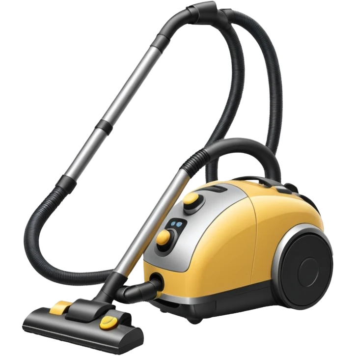 Realistic vacume with neutral color emoji