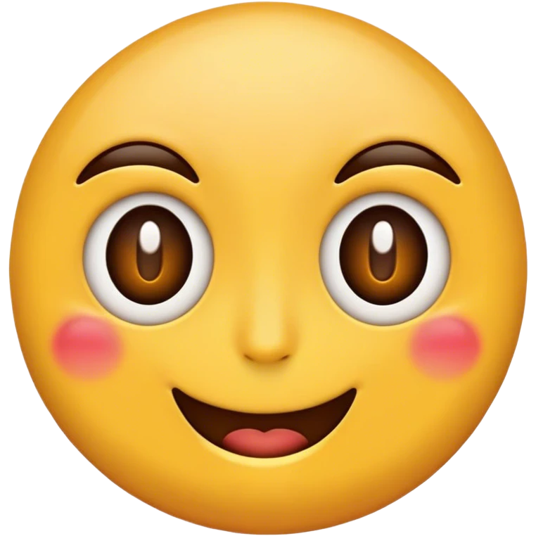 simple smile face with one eye twitching simple super simple just like the regular emojis emoji