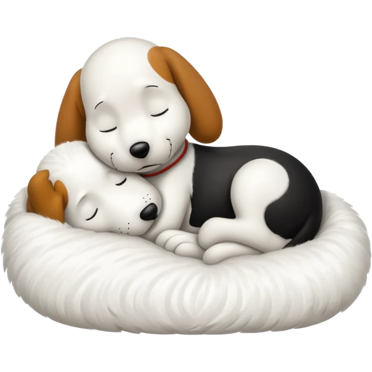 snoopy sleeping  emoji