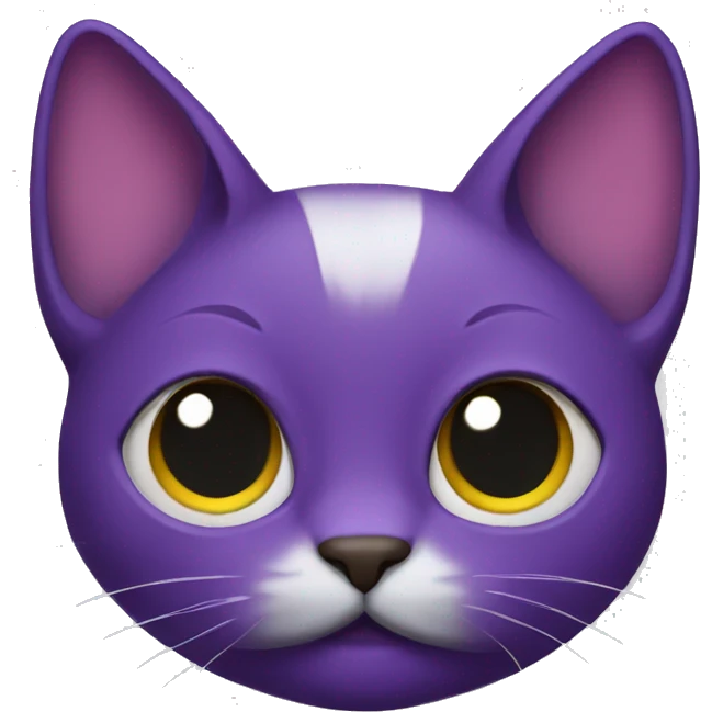 plum cat  emoji