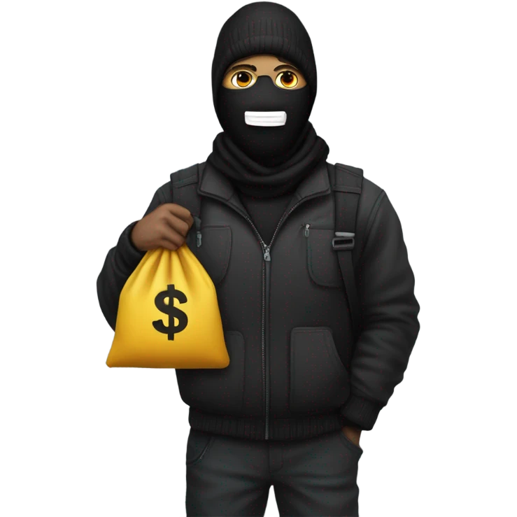 Robber human emoji
