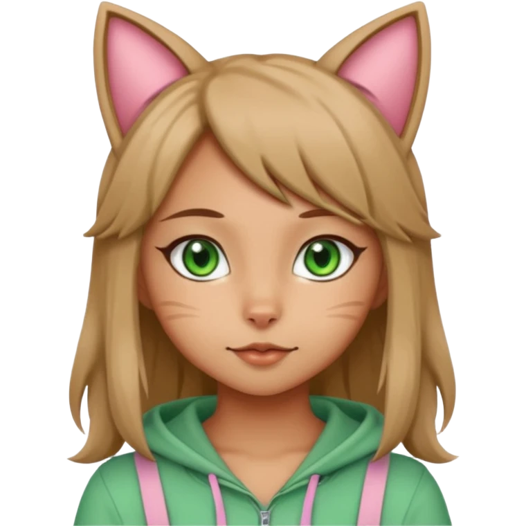 Cute Cat Girl emoji