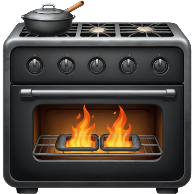 burnt oven emoji